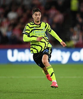 Images Dated 28th September 2023: Brentford vs Arsenal: Kai Havertz Shines in Carabao Cup Clash