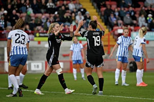 Brighton And Hove Albion Women V Arsenal Women 2024-25 Prints: Brighton & Hove Albion FC v Arsenal FC - Barclays Women's Super League Brighton & Hove Albion FC v Arsenal FC