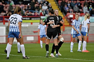 Brighton And Hove Albion Women V Arsenal Women 2024-25 Prints: Brighton & Hove Albion FC v Arsenal FC - Barclays Women's Super League Brighton & Hove Albion FC v Arsenal FC