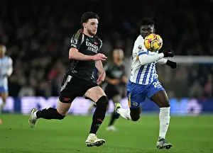 Brighton And Hove Albion V Arsenal 2024-25 Prints: Brighton & Hove Albion FC v Arsenal FC - Premier League