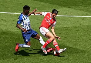 Arsenal 2019-20 Collection: Brighton and Hove Albion v Arsenal 2019-20