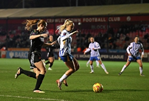 Brighton And Hove Albion Women V Arsenal Women - League Cup 2024-25 Prints: Brighton & Hove Albion v Arsenal - Subway Women's League Cup Brighton & Hove Albion v Arsenal - Subway Women's