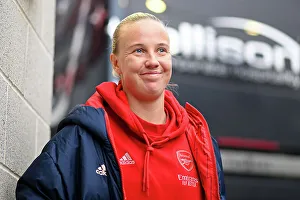 Brighton And Hove Albion V Arsenal 2023-24 Prints: Brighton & Hove Albion vs. Arsenal FC - Arrival of Beth Mead at Broadfield Stadium (Barclays Women's Super League)