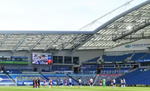 Brighton And Hove Albion V Arsenal 2019-20 Prints: Brighton & Hove Albion vs. Arsenal FC: Empty Stadium Silence - Premier League 2019-2020