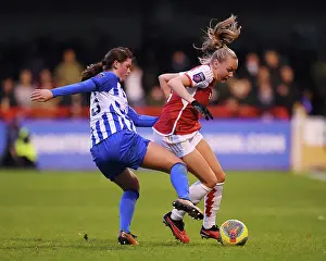 Brighton And Hove Albion V Arsenal 2023-24 Prints: Brighton & Hove Albion vs. Arsenal FC: A Tactical Showdown in the Women's Super League (2023-24)