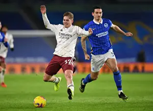 Brighton vs Arsenal: Emile Smith Rowe Faces Lewis Dunk in Premier League Clash (2020-21)