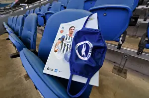 Brighton vs. Arsenal: Masked Premier League Clash with Match Programs, June 2020