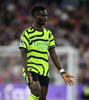 Bukayo Saka: In Action for Arsenal against Crystal Palace, 2023-24 Premier League