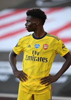 Bukayo Saka in Action: Arsenal vs. Southampton, Premier League 2019-2020