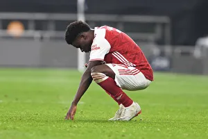 Bukayo Saka in Action: Arsenal vs. Tottenham Hotspur, 2020-21 Premier League - London Derby
