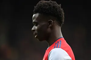Watford V Arsenal 2021-22 Prints: Bukayo Saka in Action: Arsenal vs. Watford, Premier League 2021-22