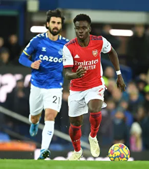 Bukayo Saka in Action: Arsenal vs Everton, Premier League 2020-21