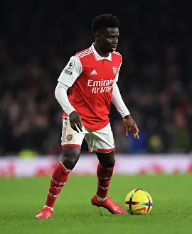 Bukayo Saka in Action: Arsenal vs Manchester United, Premier League 2022-23