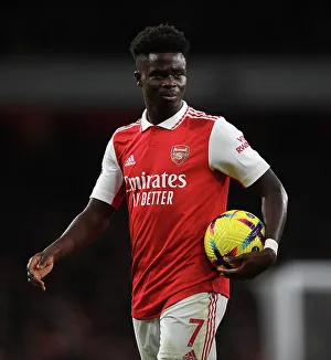 Bukayo Saka in Action: Arsenal vs Newcastle United, Premier League 2022-23