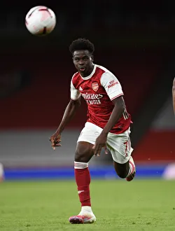 Bukayo Saka in Action: Arsenal vs West Ham United, Premier League 2020-21
