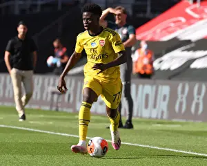 Bukayo Saka in Action: Arsenal's Star Performance Against Southampton, Premier League 2019-2020
