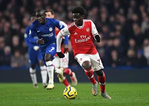 Bukayo Saka in Action: Chelsea vs. Arsenal, Premier League 2019-20