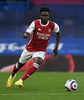 Bukayo Saka in Action: Chelsea vs. Arsenal, Premier League 2020-21 (Behind Closed Doors)