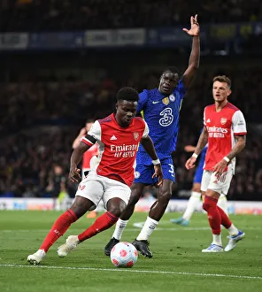 Bukayo Saka in Action: Chelsea vs. Arsenal, Premier League 2021-22