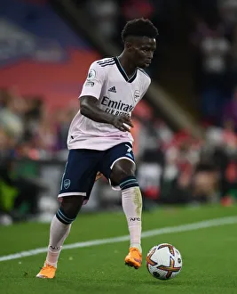Crystal Palace V Arsenal 2022-23 Prints: Bukayo Saka in Action: Crystal Palace vs. Arsenal, Premier League 2022-23