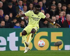 Bukayo Saka in Action: Crystal Palace vs Arsenal, Premier League 2021-22