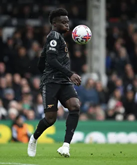 Bukayo Saka in Action: Fulham vs. Arsenal, Premier League 2022-23