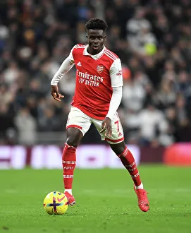 Bukayo Saka in Action: Tottenham vs. Arsenal, Premier League 2022-23