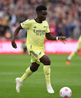 West Ham United V Arsenal 2021-22 Prints: Bukayo Saka in Action: West Ham United vs Arsenal, Premier League 2021-22