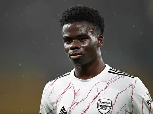 Bukayo Saka in Action: Wolverhampton Wanderers vs Arsenal, Premier League 2020-21