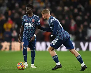 Bukayo Saka in Action: Wolverhampton Wanderers vs Arsenal, Premier League 2021-22