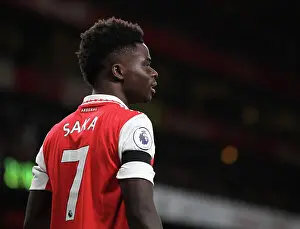 Bukayo Saka: Arsenal Star Shines in Premier League Clash Against West Ham United (Arsenal vs. West Ham United 2022-23)