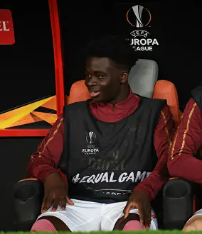 Arsenal V Chelsea Europa League Cup Final 2019 Prints: Bukayo Saka: Arsenal's Young Gun Ready for Europa League Showdown Against Chelsea