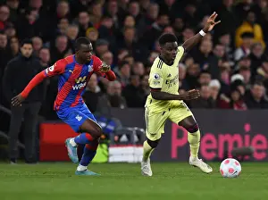 Bukayo Saka Dashes Past Crystal Palace's Tyrick Mitchell in Arsenal's Premier League Clash