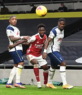 Bukayo Saka Faces Off Against Bergwijn and Aurier in Tottenham vs Arsenal Premier League Clash, 2020-21