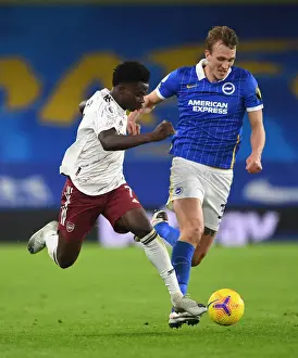 Bukayo Saka Faces Off Against Dan Burn: Brighton & Hove Albion vs. Arsenal, Premier League 2020-21