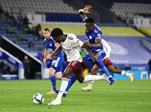 Bukayo Saka Foul by Amartey: Leicester vs. Arsenal Carabao Cup Clash