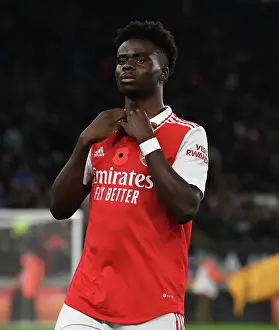 Bukayo Saka Gears Up: Wolverhampton Wanderers vs Arsenal FC, Premier League 2022-23