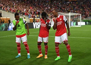 Images Dated 23rd July 2022: Bukayo Saka Hat-Trick: Arsenal's Pre-Season Triumph over Chelsea in the Florida Cup 2022-23