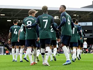 Bukayo Saka Nets First Goal of 2023-24 Premier League Season: Arsenal Triumphs Over Fulham
