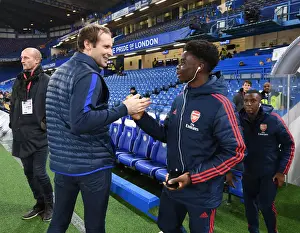Bukayo Saka and Petr Cech: A Football Rivalry Turned Friendship - Chelsea vs. Arsenal, Premier League 2019-2020