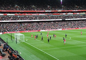Arsenal v Crystal Palace 2022-23 Collection: Bukayo Saka Scores Arsenal's Fourth Goal: Arsenal 4-0 Crystal Palace (2022-23 Premier League)