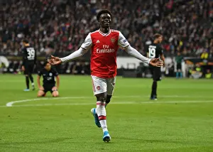 Bukayo Saka Scores Arsenal's Second Goal: Eintracht Frankfurt vs Arsenal, UEFA Europa League 2019-20