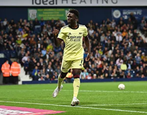 Bukayo Saka Scores the Decisive Goal: Arsenal Wins Carabao Cup against West Bromwich Albion