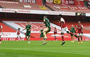 Bukayo Saka Scores First Arsenal Goal of the Season in Empty Emirates Stadium (2020-21)