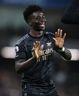 Bukayo Saka Scores First Goal: Arsenal's Triumph at Brighton & Hove Albion (2022-23)