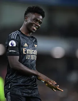 Bukayo Saka Scores First Premier League Goal: Arsenal Triumphs Over Brighton & Hove Albion (December 2022)