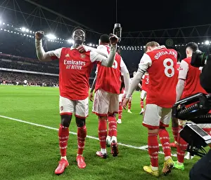Bukayo Saka Scores His Second: Arsenal's Victory over Manchester United (Premier League 2022-23)