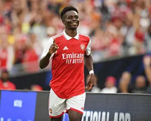 Bukayo Saka Scores His Second Goal: Arsenal Wins Pre-Season Friendly Against Everton