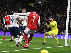 Bukayo Saka Scores Thrilling First Goal: Arsenal Defeats Tottenham in Premier League Showdown (2022-23)