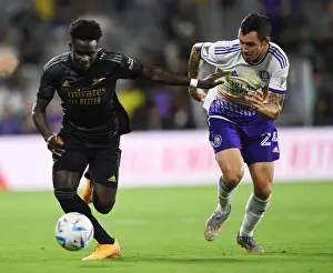 Orlando City SC V Arsenal 2022-23 Prints: Bukayo Saka Shines: Arsenal's Pre-Season Triumph Over Orlando City SC